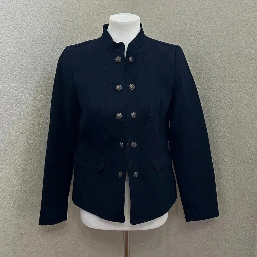 Talbots Military Inspired Coat Jacket - Picture 4 of 9
